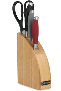 RD-1358 Набор ножей 3 шт + ножницы + блок Dart Rondell