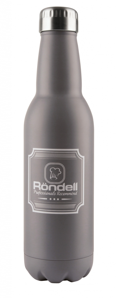 RDS-841 Термос Rondell Bottle Grey 0.75 л 