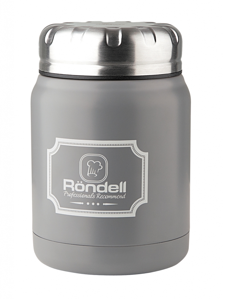 RDS-943 Термос Rondell Picnic Grey 0,5 л (Серый)