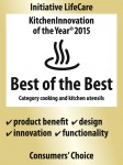 Коллекция  наплитной посуды Walzer  удостоена  звания  «Best of the Best»  на  международном конкурсе  «Kitchen Innovation of the Year 2015».